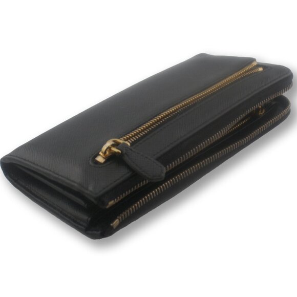 Prada Saffiano Leather Zip-Around Wallet - Picture 10 of 10